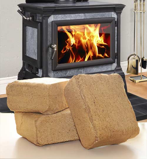 Cleanfire wood bricks