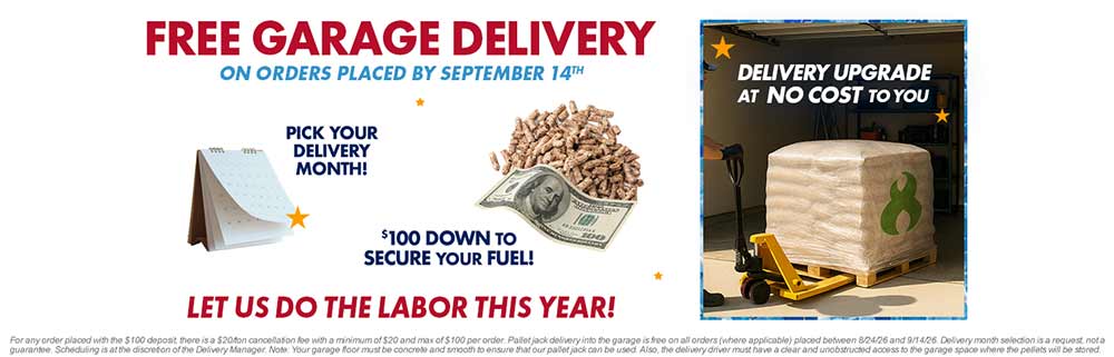 Free Garage Delivery on Orders Placed by September 14th!